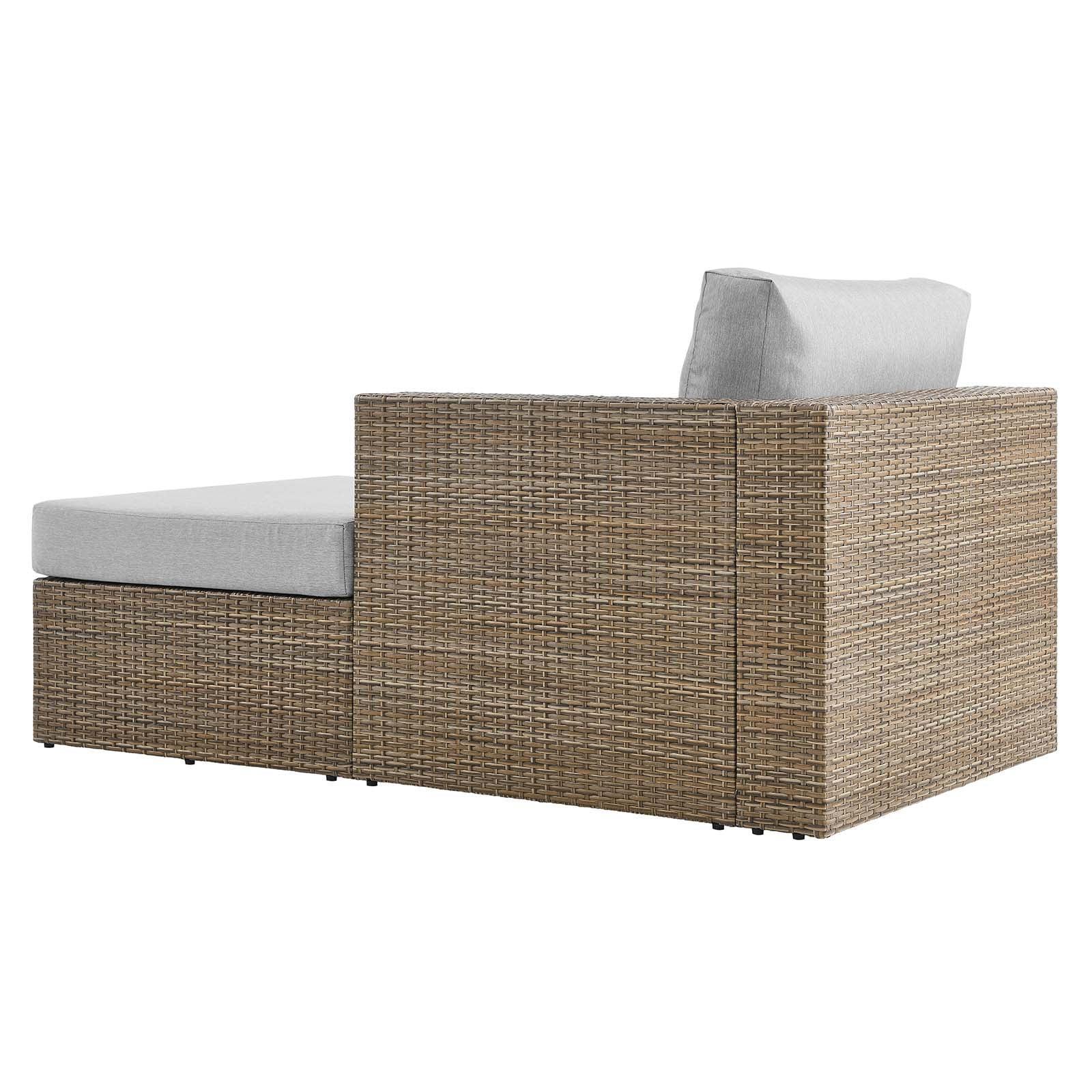 Modway Convene Outdoor Patio Outdoor Patio Right-Arm Chaise FredCo