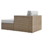 Modway Convene Outdoor Patio Outdoor Patio Right-Arm Chaise FredCo