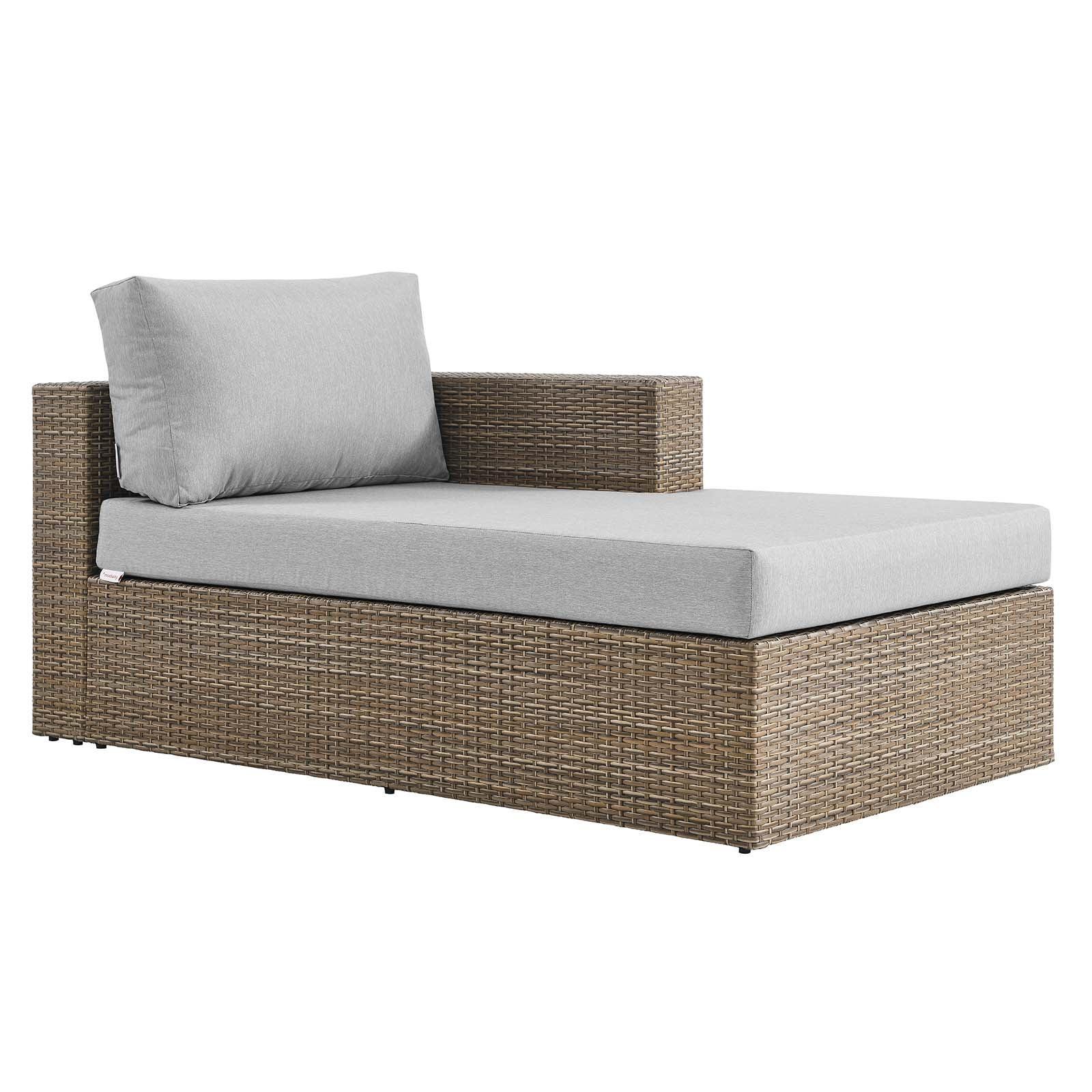 Modway Convene Outdoor Patio Outdoor Patio Right-Arm Chaise FredCo