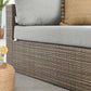 Modway Convene Outdoor Patio Outdoor Patio Right-Arm Chaise FredCo