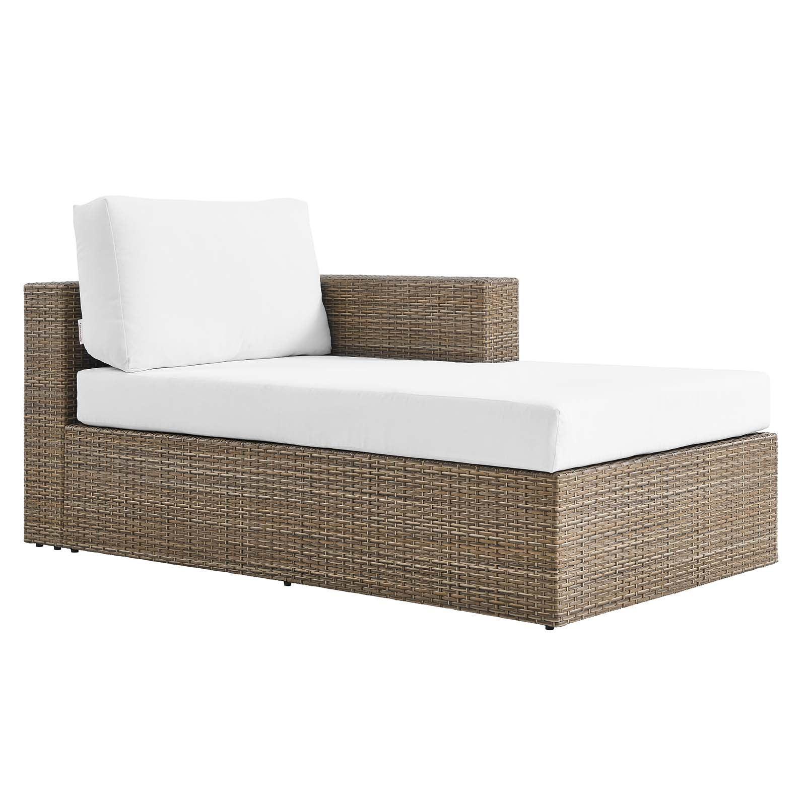 Modway Convene Outdoor Patio Outdoor Patio Right-Arm Chaise FredCo