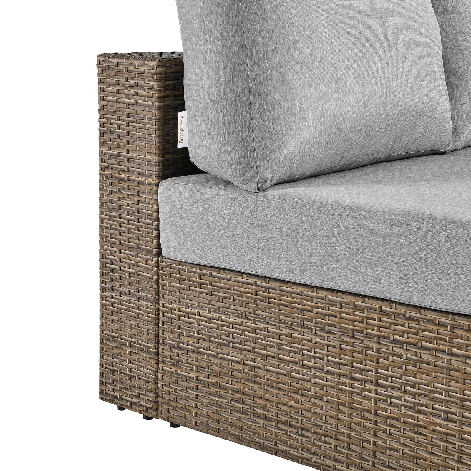 Modway Convene Outdoor Patio Outdoor Patio Right-Arm Loveseat FredCo