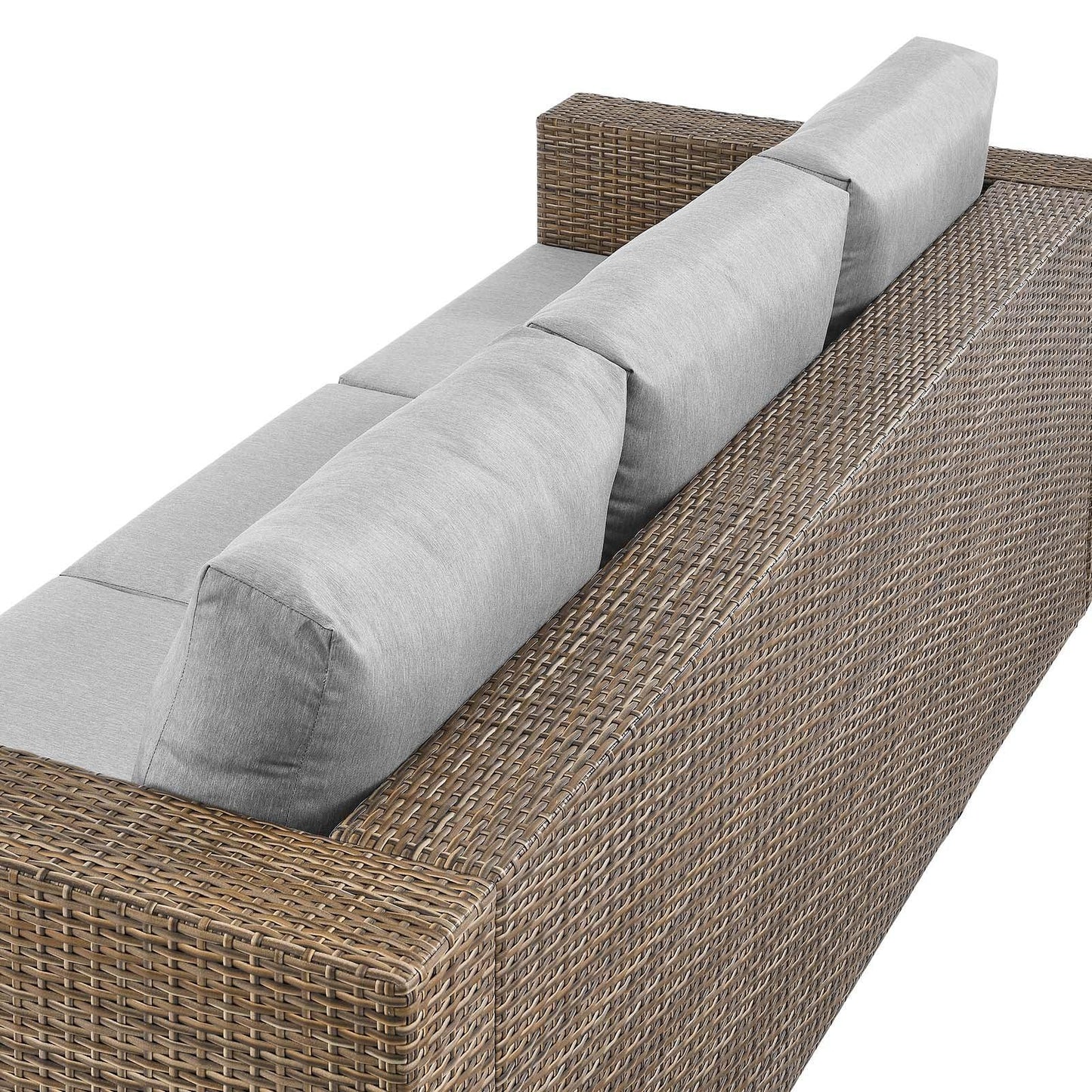 Modway Convene Outdoor Patio Outdoor Patio Sofa FredCo