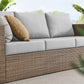 Modway Convene Outdoor Patio Outdoor Patio Sofa FredCo
