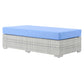 Modway Convene Outdoor Patio Rectangular Ottoman FredCo