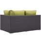 Modway Convene Outdoor Patio Right Arm Loveseat FredCo