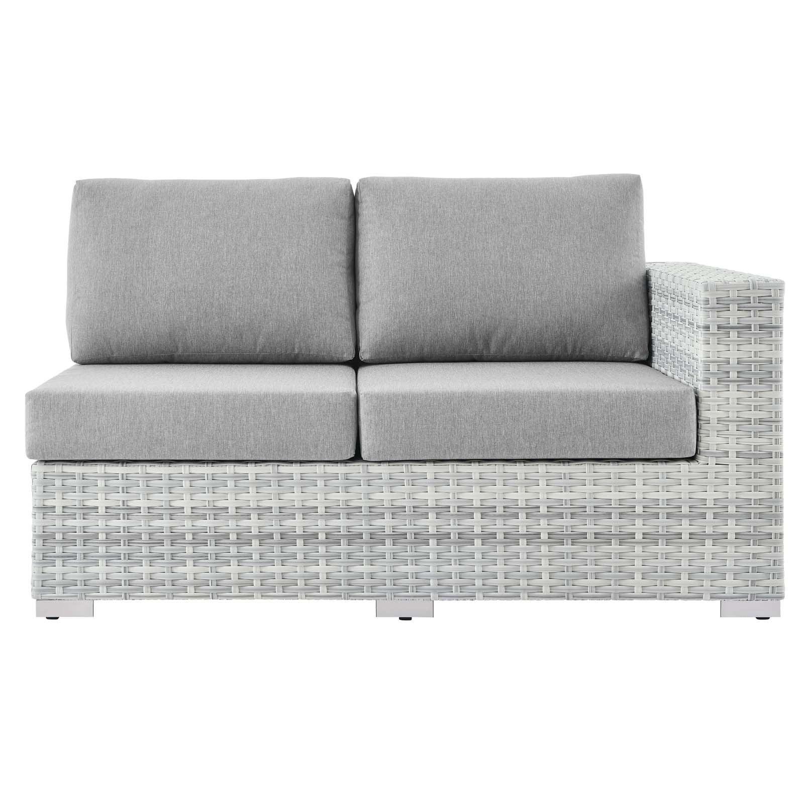 Modway Convene Outdoor Patio Right-Arm Loveseat, EEI-4302 FredCo