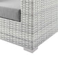 Modway Convene Outdoor Patio Right-Arm Loveseat, EEI-4302 FredCo