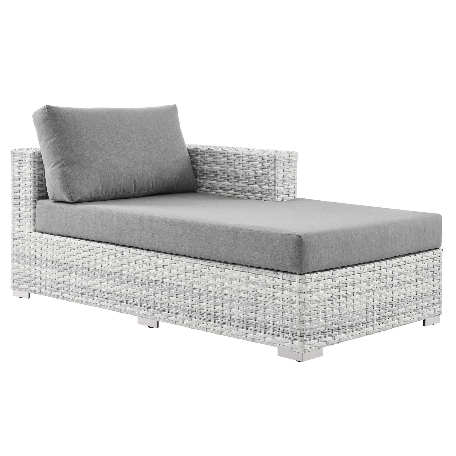 Modway Convene Outdoor Patio Right Chaise FredCo