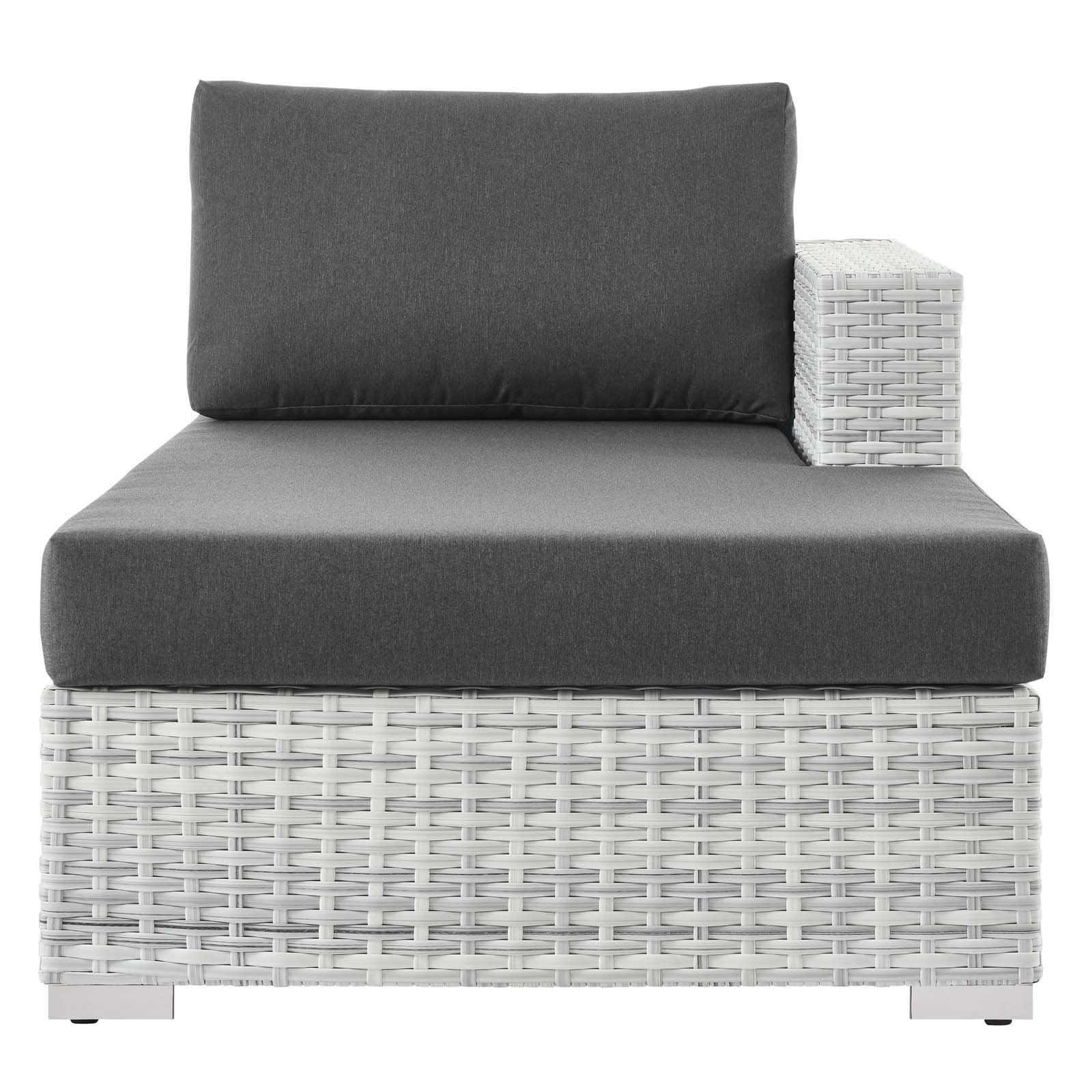 Modway Convene Outdoor Patio Right Chaise FredCo
