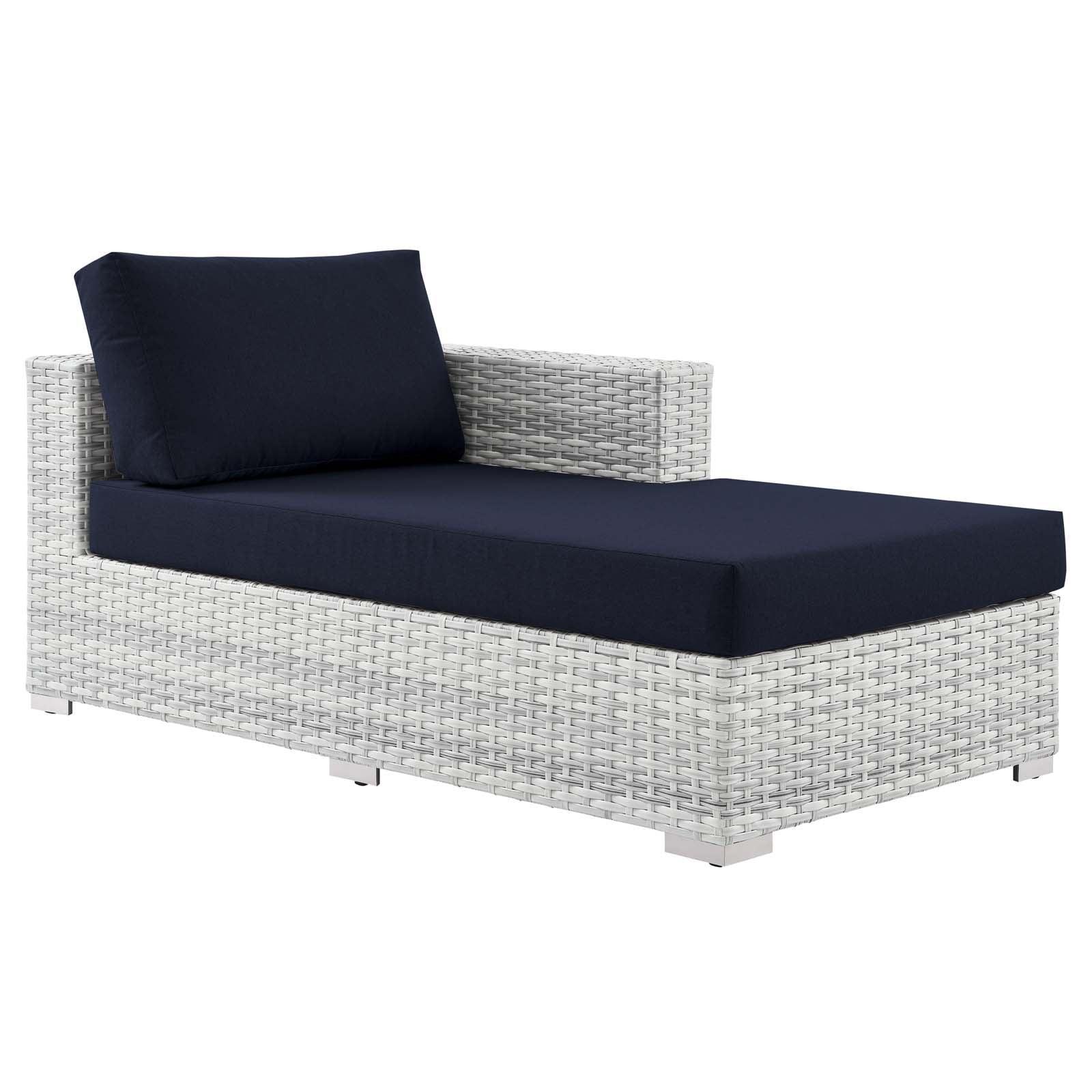 Modway Convene Outdoor Patio Right Chaise FredCo
