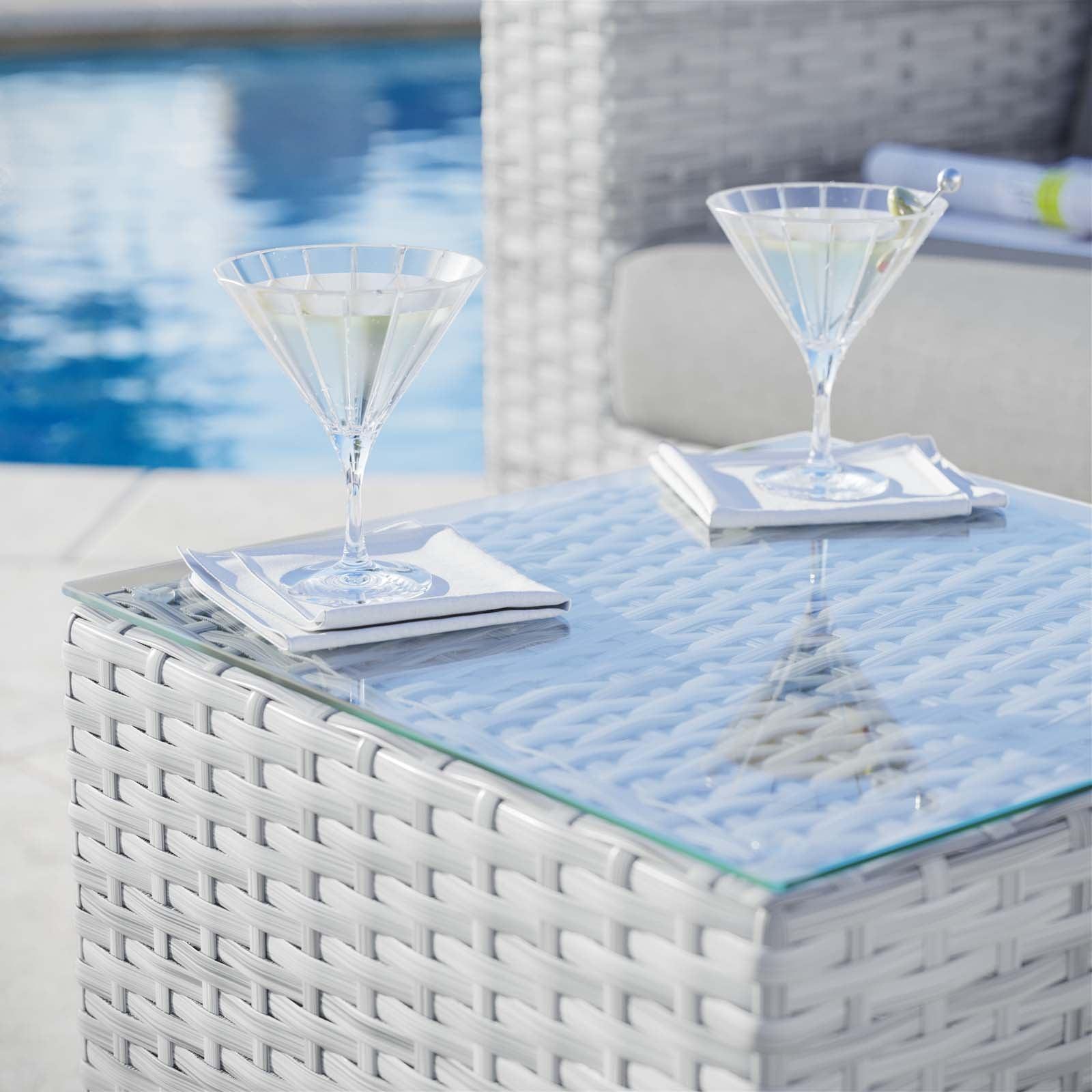 Modway Convene Outdoor Patio Side Table, EEI-4300 FredCo