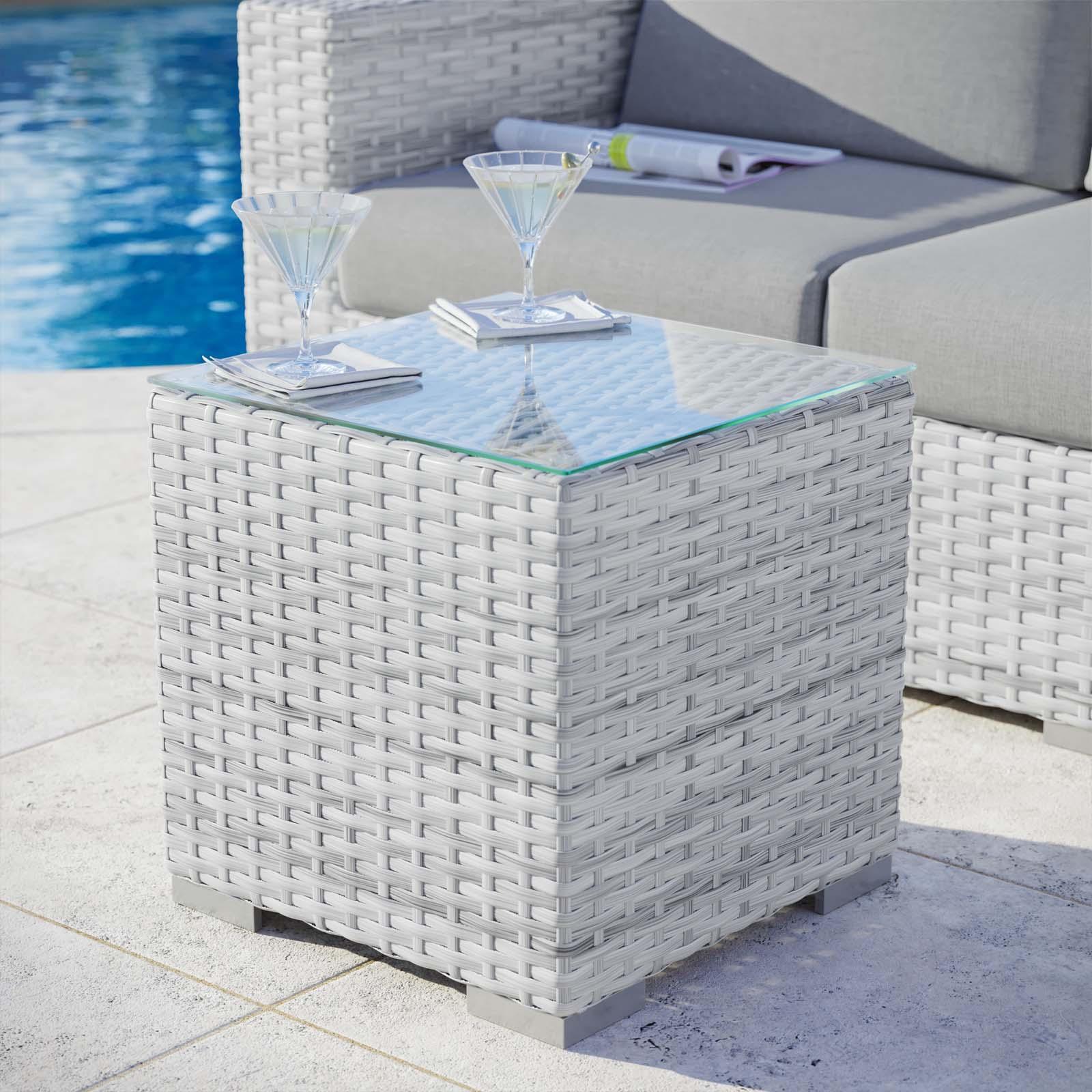 Modway Convene Outdoor Patio Side Table, EEI-4300 FredCo
