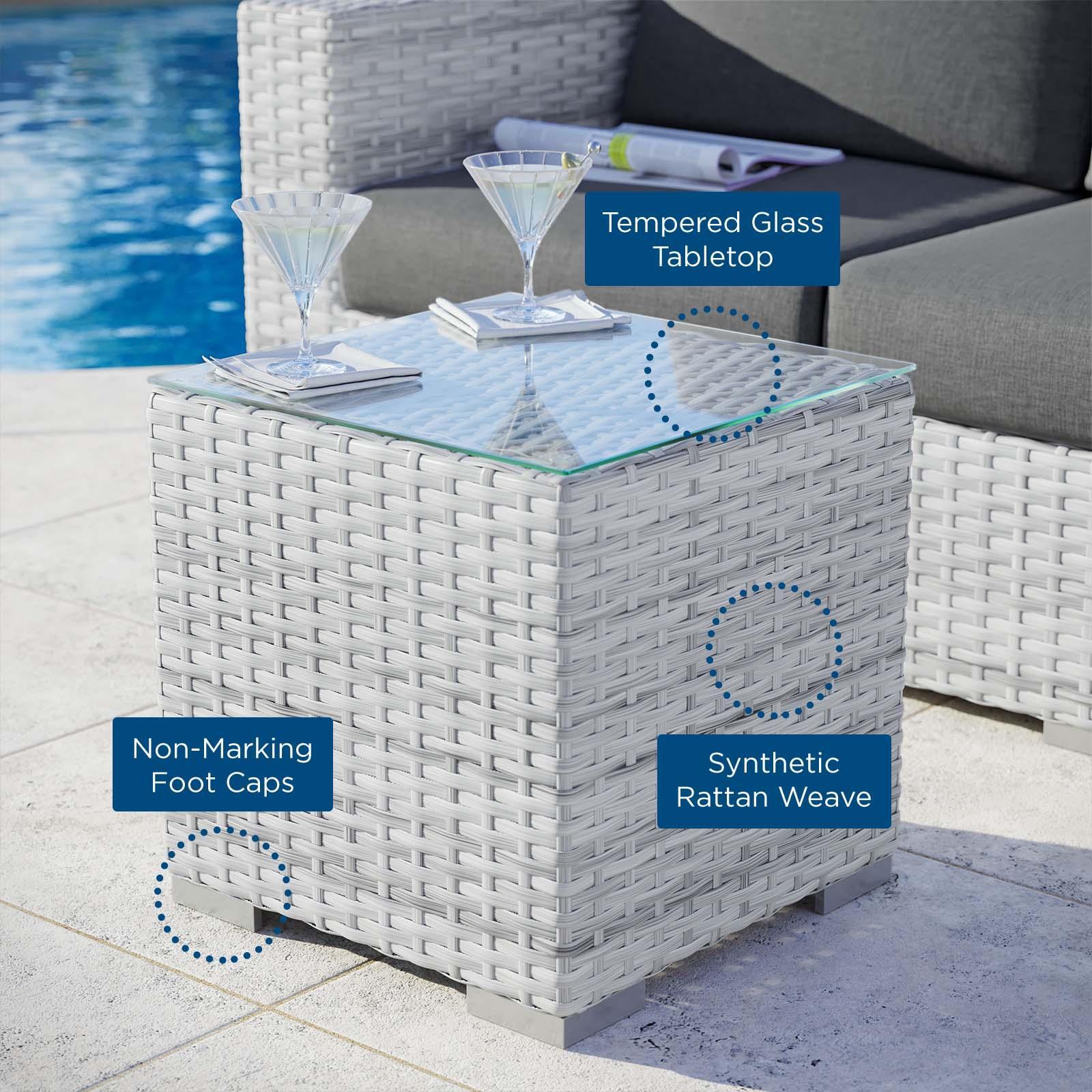 Modway Convene Outdoor Patio Side Table, EEI-4300 FredCo