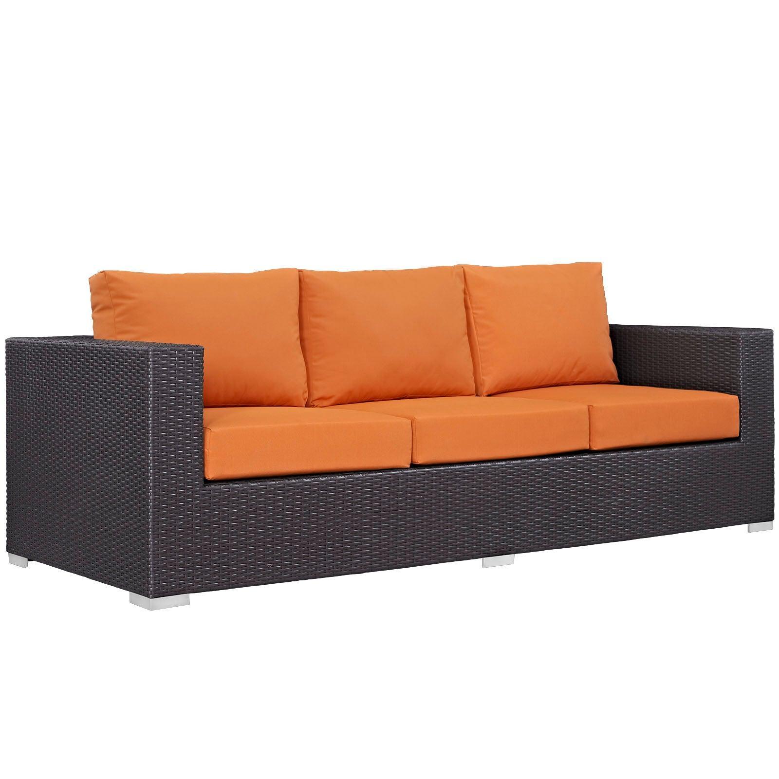 Modway Convene Outdoor Patio Sofa FredCo
