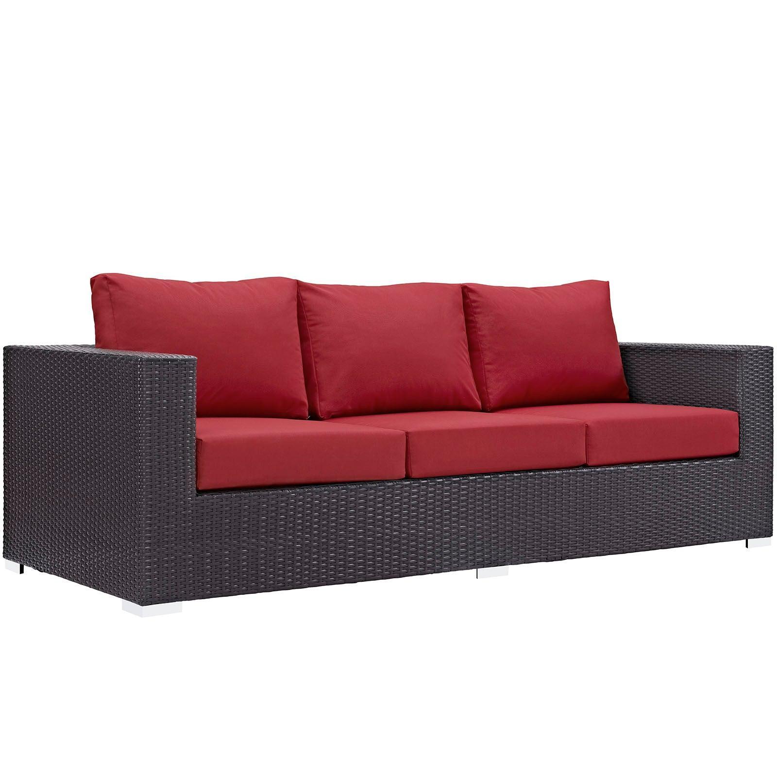 Modway Convene Outdoor Patio Sofa FredCo