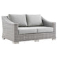 Modway Conway 4-Piece Outdoor Patio Wicker Rattan Furniture Set FredCo
