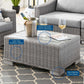 Modway Conway 4-Piece Outdoor Patio Wicker Rattan Furniture Set FredCo