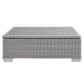 Modway Conway 45" Outdoor Patio Wicker Rattan Coffee Table FredCo