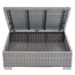 Modway Conway 45" Outdoor Patio Wicker Rattan Coffee Table FredCo