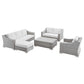 Modway Conway 5-Piece Outdoor Patio Wicker Rattan Furniture Set FredCo