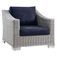 Modway Conway Outdoor Patio Wicker Rattan Armchair FredCo