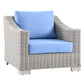 Modway Conway Outdoor Patio Wicker Rattan Armchair FredCo