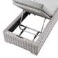 Modway Conway Outdoor Patio Wicker Rattan Chaise Lounge FredCo