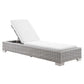 Modway Conway Outdoor Patio Wicker Rattan Chaise Lounge FredCo