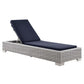 Modway Conway Outdoor Patio Wicker Rattan Chaise Lounge FredCo