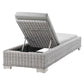 Modway Conway Outdoor Patio Wicker Rattan Chaise Lounge FredCo