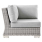 Modway Conway Outdoor Patio Wicker Rattan Corner Chair FredCo