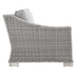 Modway Conway Outdoor Patio Wicker Rattan Left-Arm Chair FredCo