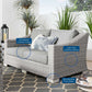 Modway Conway Outdoor Patio Wicker Rattan Loveseat FredCo