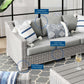Modway Conway Outdoor Patio Wicker Rattan Sofa FredCo