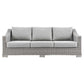 Modway Conway Outdoor Patio Wicker Rattan Sofa FredCo