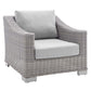Modway Conway Sunbrella® Outdoor Patio Wicker Rattan 4-Piece Furniture Set, EEI-4355 FredCo