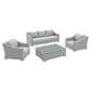 Modway Conway Sunbrella® Outdoor Patio Wicker Rattan 4-Piece Furniture Set, EEI-4359 FredCo