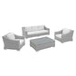 Modway Conway Sunbrella® Outdoor Patio Wicker Rattan 4-Piece Furniture Set, EEI-4359 FredCo
