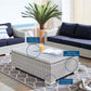 Modway Conway Sunbrella® Outdoor Patio Wicker Rattan 4-Piece Furniture Set, EEI-4359 FredCo