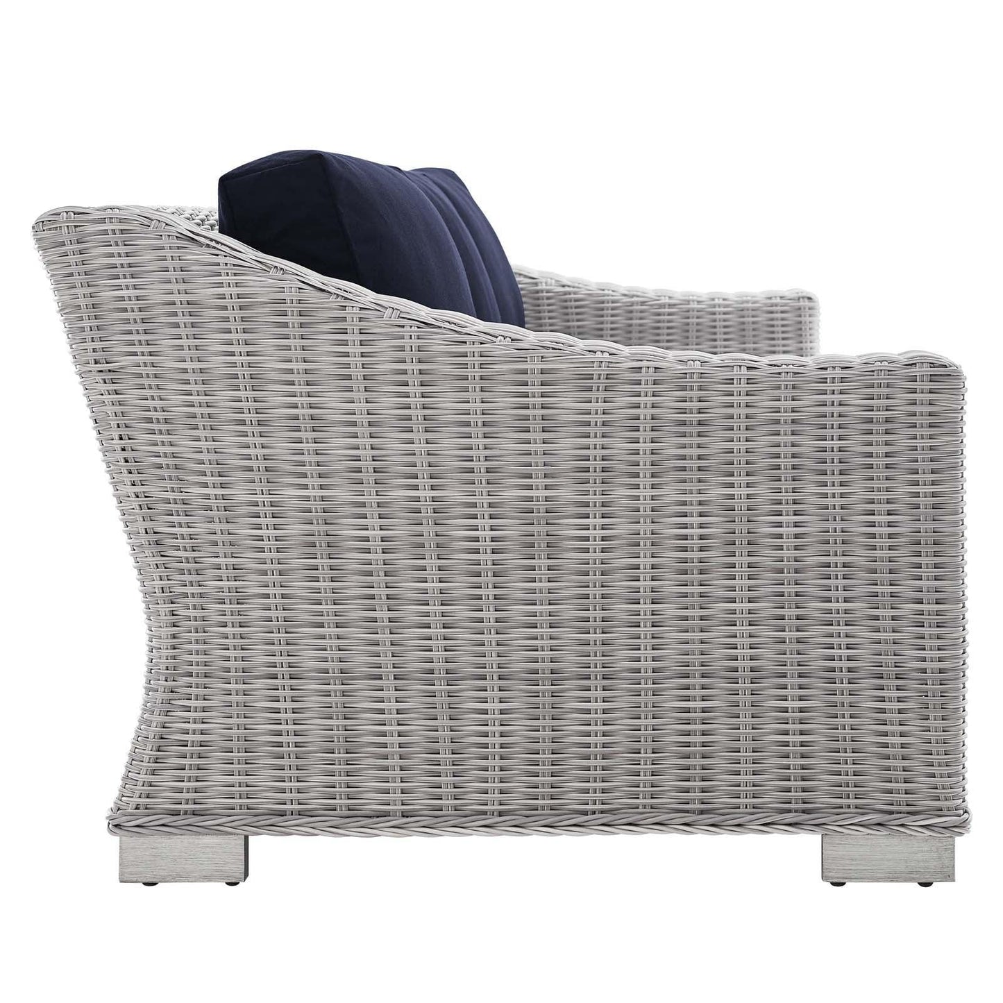 Modway Conway Sunbrella® Outdoor Patio Wicker Rattan 5-Piece Furniture Set, EEI-4356 FredCo