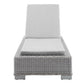 Modway Conway Sunbrella® Outdoor Patio Wicker Rattan Chaise Lounge FredCo