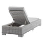 Modway Conway Sunbrella® Outdoor Patio Wicker Rattan Chaise Lounge FredCo