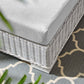 Modway Conway Sunbrella® Outdoor Patio Wicker Rattan Ottoman FredCo