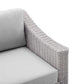 Modway Conway Sunbrella® Outdoor Patio Wicker Rattan Right-Arm Chair FredCo