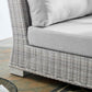 Modway Conway Sunbrella® Outdoor Patio Wicker Rattan Right-Arm Chair FredCo