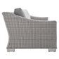Modway Conway Sunbrella® Outdoor Patio Wicker Rattan Sofa FredCo