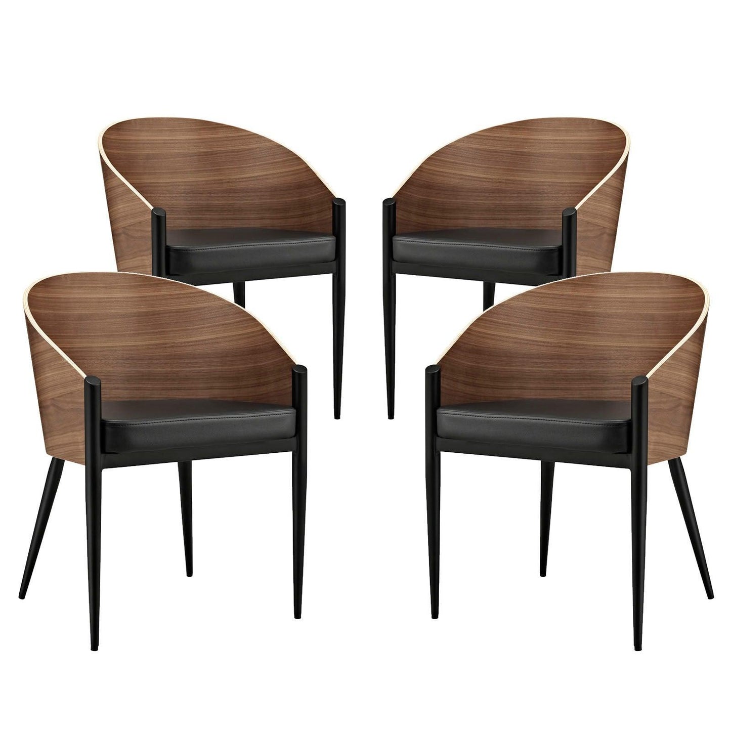 Modway Cooper Dining Chairs Set of 4 FredCo