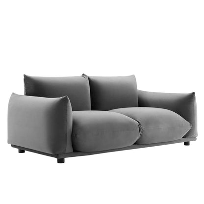 Modway Copious Performance Velvet Loveseat FredCo