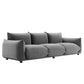 Modway Copious Performance Velvet Sofa FredCo